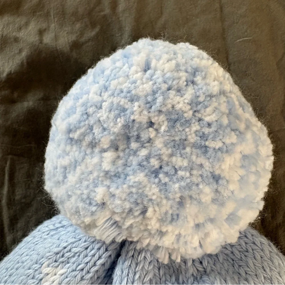 The Beaufort Bonnet Company Parrish Pom Pom Hat. Size 6-18 months.